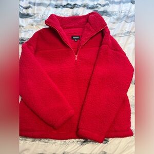 1/4 Zip Boutique Sherpa